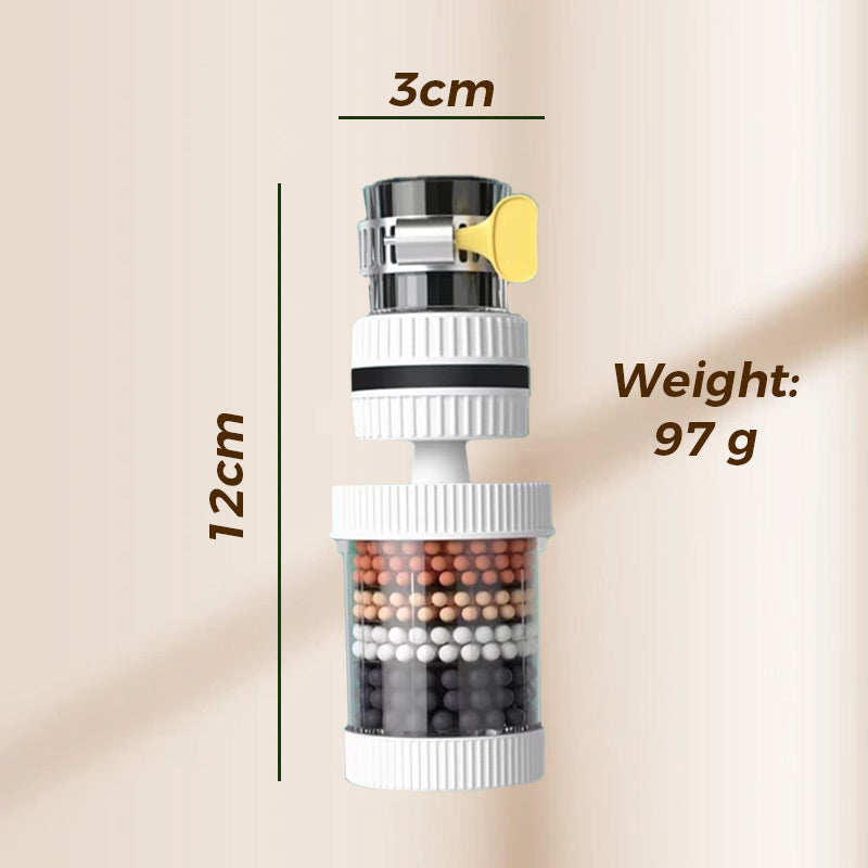 💧 Wasserhahnfilter für reines Leitungswasser: Reduziert Kalk & Chlor (2er-Set)