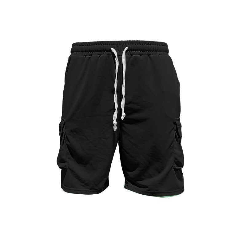 Set aus Freizeit-T-Shirt mit kurzen Ärmeln und Shorts für Herren