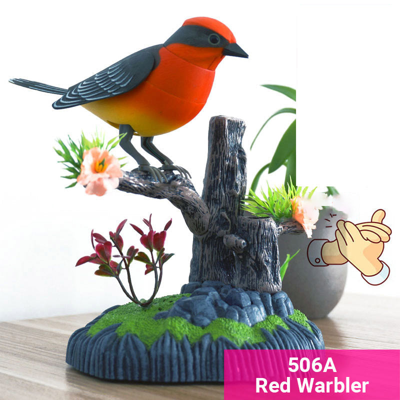 🐦🥰Interaktives Spielzeug mit sprachaktiviertem zwitscherndem Vogel