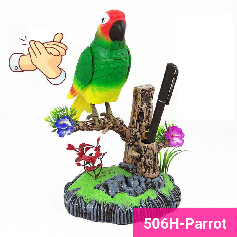 🐦🥰Interaktives Spielzeug mit sprachaktiviertem zwitscherndem Vogel