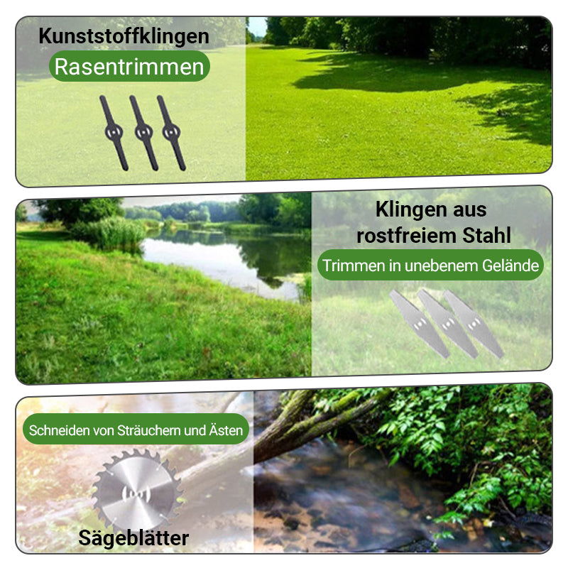 ⌛Begrenzte Zeit 50% Rabatt💥1500W Tragbarer Rasentrimmer