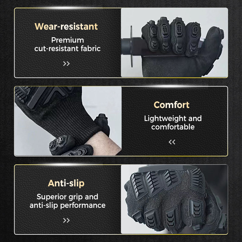 ⚡2 kaufen，1 gratis⚡Schnittfeste Sicherheitshandschuhe der Stufe 5 für Arbeit und Outdoor-Abenteuer