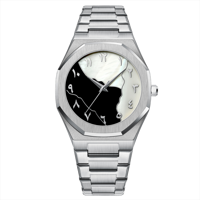 💎⌚Modische, vielseitige Herrenuhr mit Stahlarmband