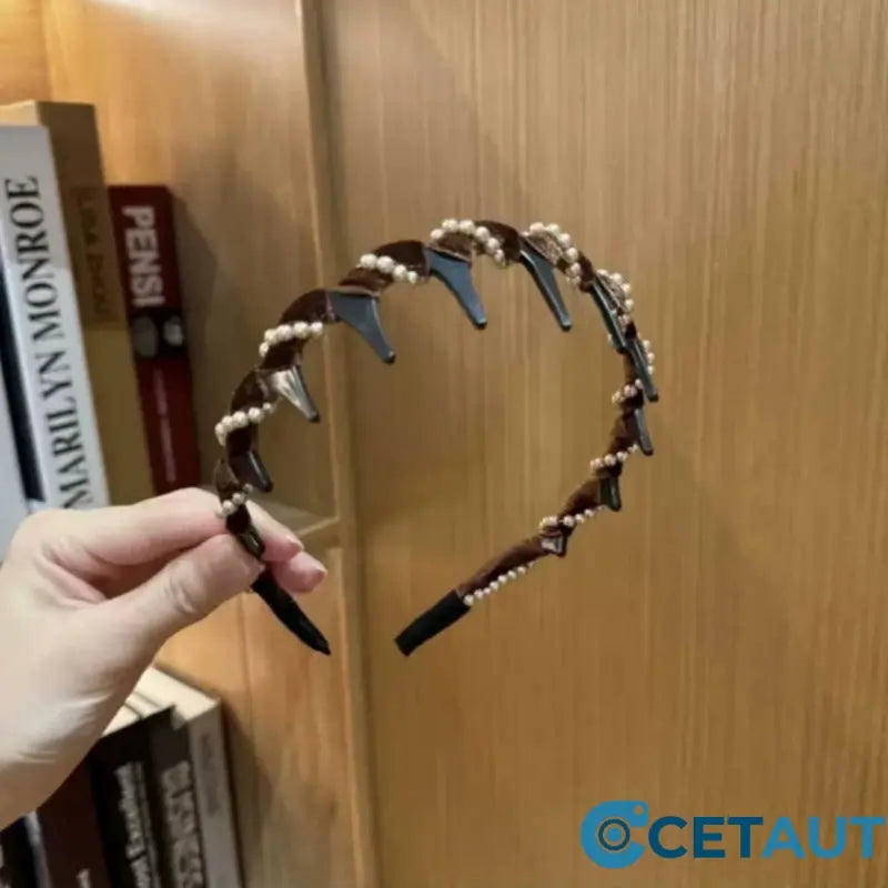 🏆✨Heißer Verkauf🔥Vintage High Cranium Artificial Pearl Hairband （64% Rabatt）