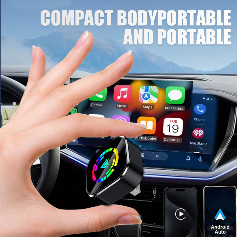2-in-1 Wireless Adapter für iPhone & Android Auto