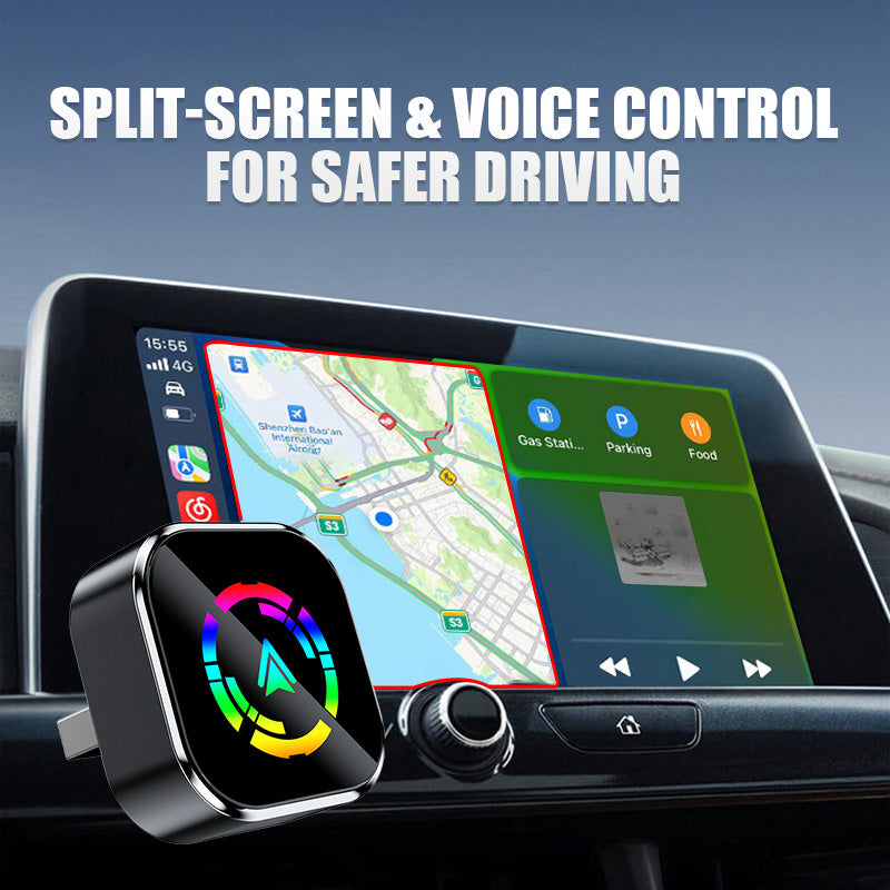 2-in-1 Wireless Adapter für iPhone & Android Auto