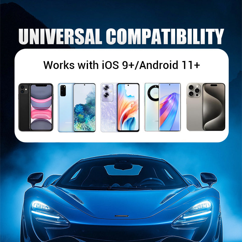 2-in-1 Wireless Adapter für iPhone & Android Auto