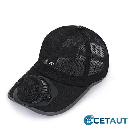 🧢☀️ LIMITIERTES ANGEBOT: 50% RABATT! ⚡🌀 Baseballkappe mit Solarventilator – 360° drehbar, 16h Laufzeit, UPF50+ – ideal für Garten, Wandern & heiße Tage