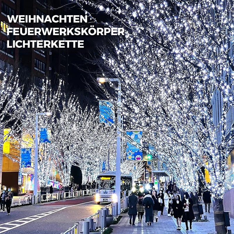 🎄Frühe Weihnachtsaktion 50 % Rabatt✨Kupferdraht-Feuerwerkskörper-Lichterkette