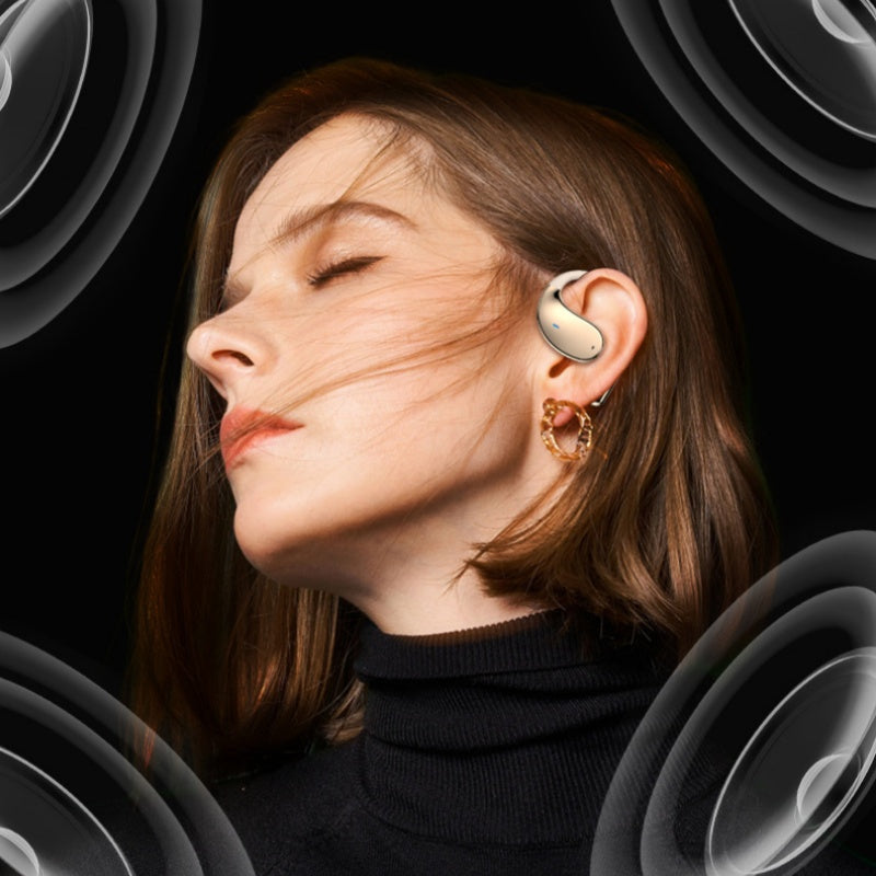 🎧 50% RABATT! ⚡ Kabellose Open-Ear-Ohrhörer mit LED-Anzeige – Offenes Design, komfortabel & langer Akku – Perfekt für Sport, Homeoffice & unterwegs 🏃‍♂️