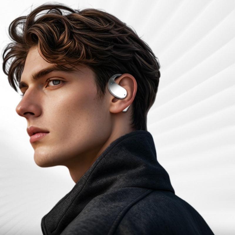 🎧 50% RABATT! ⚡ Kabellose Open-Ear-Ohrhörer mit LED-Anzeige – Offenes Design, komfortabel & langer Akku – Perfekt für Sport, Homeoffice & unterwegs 🏃‍♂️