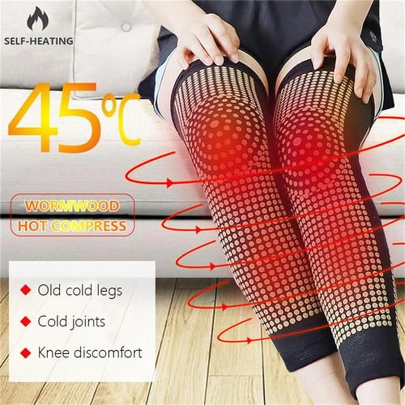 🦵Begrenzte Zeit 50% Rabatt✨ Turmalin-Akupressur-Kniebandage mit Selbstheizfunktion - Infrarot-Therapie Verstellbarer Halt für Gelenkschmerzlinderung 💎