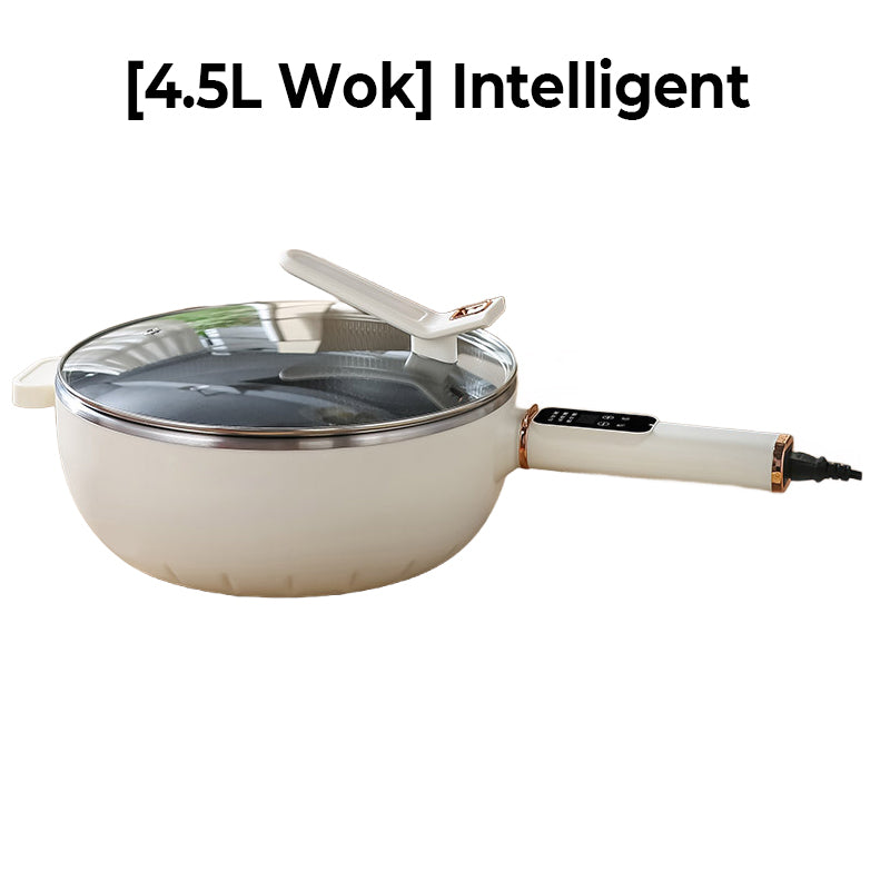 Elektrischer Wok mit Antihaftbeschichtung zum Kochen