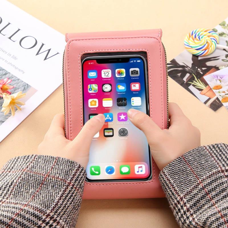 👜 60% RABATT! 📱 Touchscreen-Messengertasche für Damen – Handy-Ladefach, Diebstahlsicher & Wasserdicht ✨