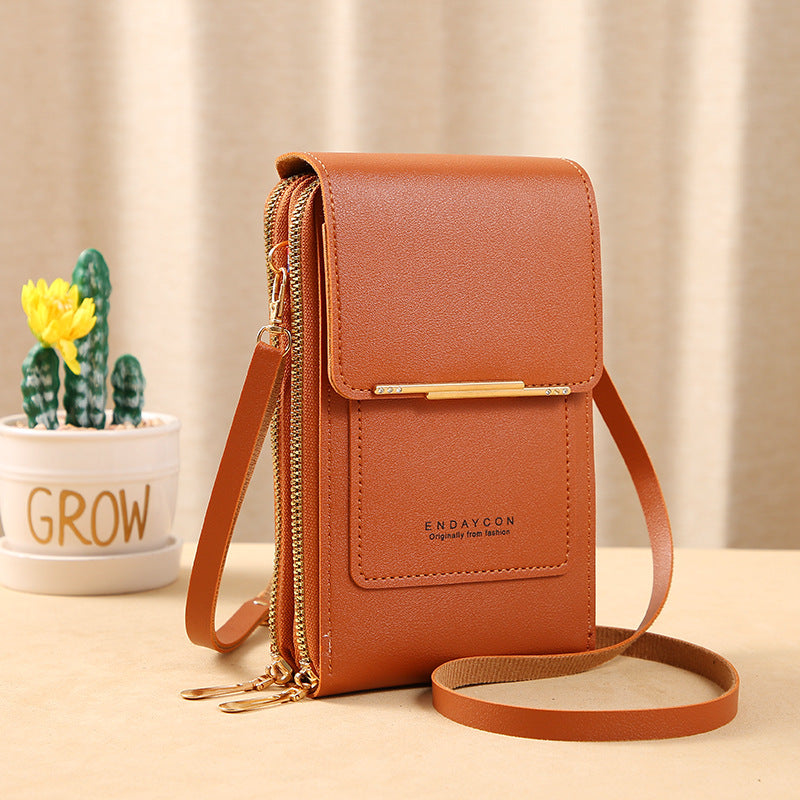 👜 60% RABATT! 📱 Touchscreen-Messengertasche für Damen – Handy-Ladefach, Diebstahlsicher & Wasserdicht ✨