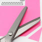 ✂️Jetzt 50 % Rabatt! DIY-Nähschere mit Wellenschliff – Zickzack-Schere, Stoffschneidewerkzeug gegen Ausfransen für Stoff, Papier und Bastelprojekte