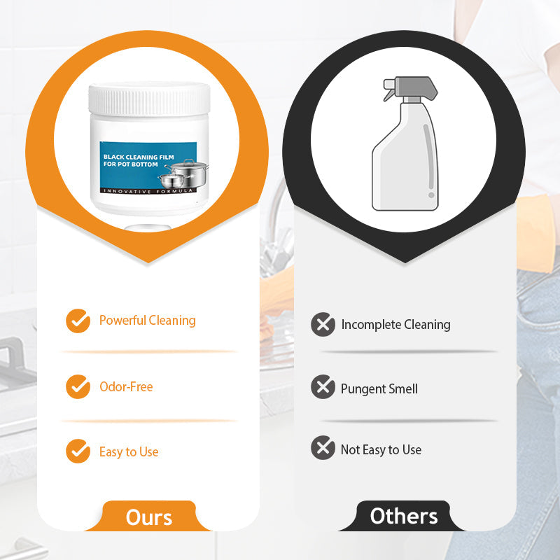 📢📢50 % RABATT!!! ✨Leistungsstarke Paste zum Entfernen von angebrannten Rückständen auf Kochgeschirr