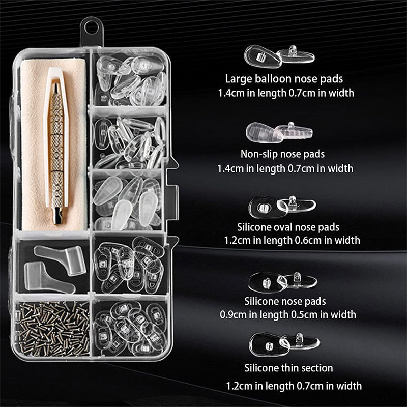 🥳HEISSER SALE 2026🥳💞50.000+ VERKAUFT!👵❤️  Reparaturset für Brillen-Nasenpads