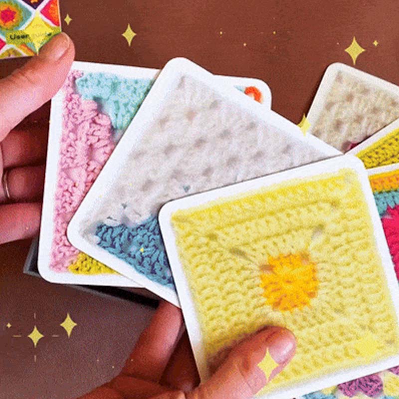 🧶✨Das Granny Square-Kartenspiel zum Häkeln – 50 Muster zum Kombinieren und Zusammenstellen
