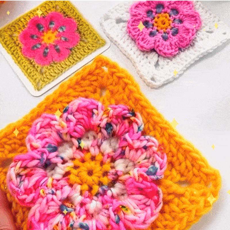 🧶✨Das Granny Square-Kartenspiel zum Häkeln – 50 Muster zum Kombinieren und Zusammenstellen