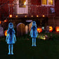 👻Metallische Mädchen-Geisterstatue – Halloween-Gartendekoration komplett aus Metall👻