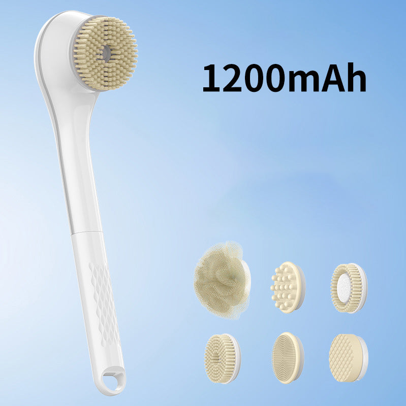 ✨Elektrische Badebürste mit langem Griff zum Peeling