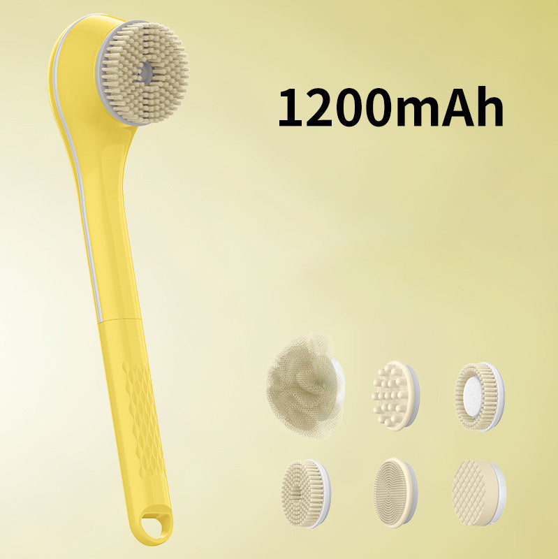 ✨Elektrische Badebürste mit langem Griff zum Peeling