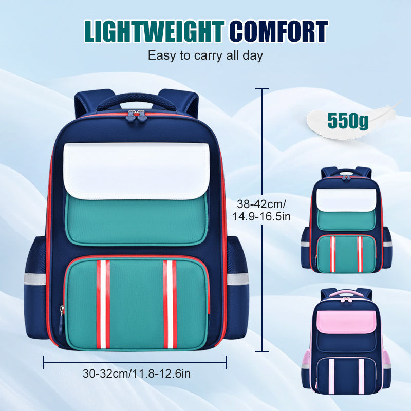 Großvolumiger Schulrucksack für Schüle