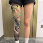 ✨2025 brandneues Design 😎Dehnbare Beinmanschette mit Tattoo-Print