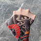 ✨2025 brandneues Design 😎Dehnbare Beinmanschette mit Tattoo-Print
