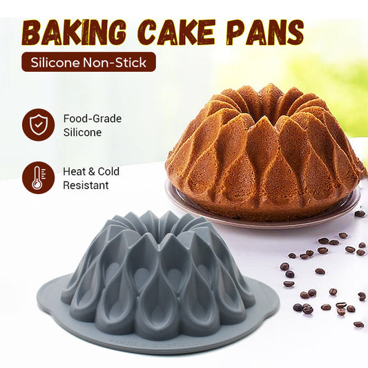 Silicone Non-Stick Kitchen Oven Baking Cake Pans