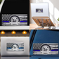 5PCS Thin Blue Line Sticker - Code 4
