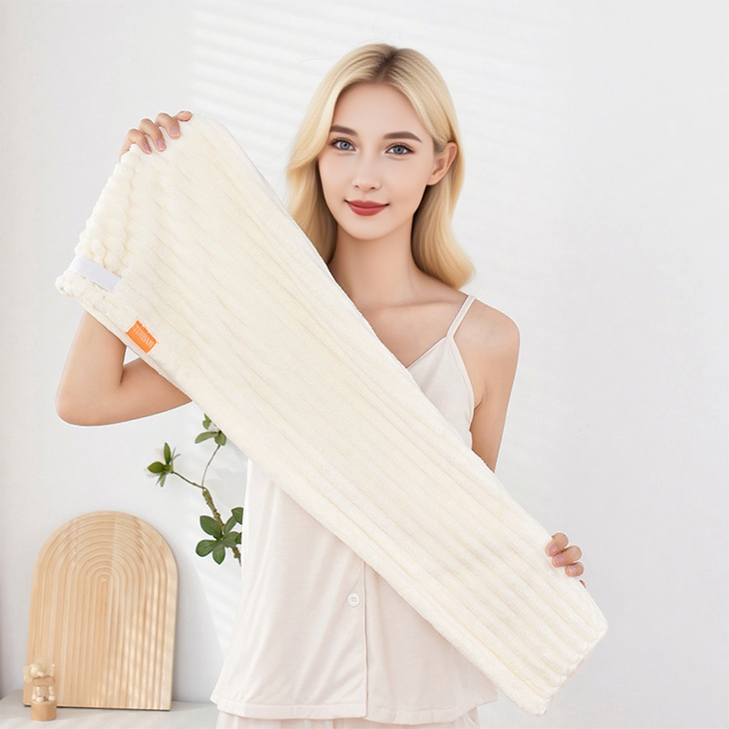 🎅Weihnachts-Sonderangebot: 50 % Rabatt🎁🛁Großes Haarhandtuch mit sicherem Band für Frauen