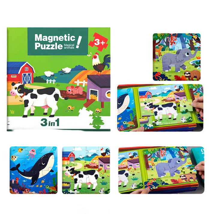 Magnetpuzzles für Kinder🎉 Perfekt für kleine Entdecker. 🌈✨