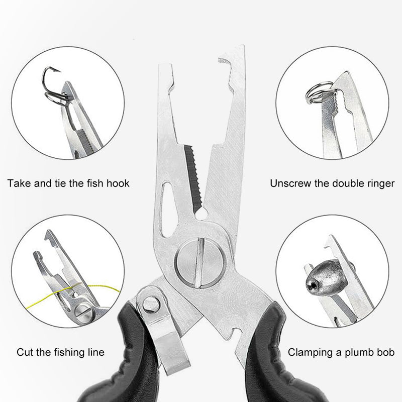 Multifunctional Fishing Pliers Set (Plier+Anti-loss Cord)