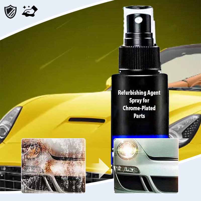 Renovierungsspray für verchromte Teile