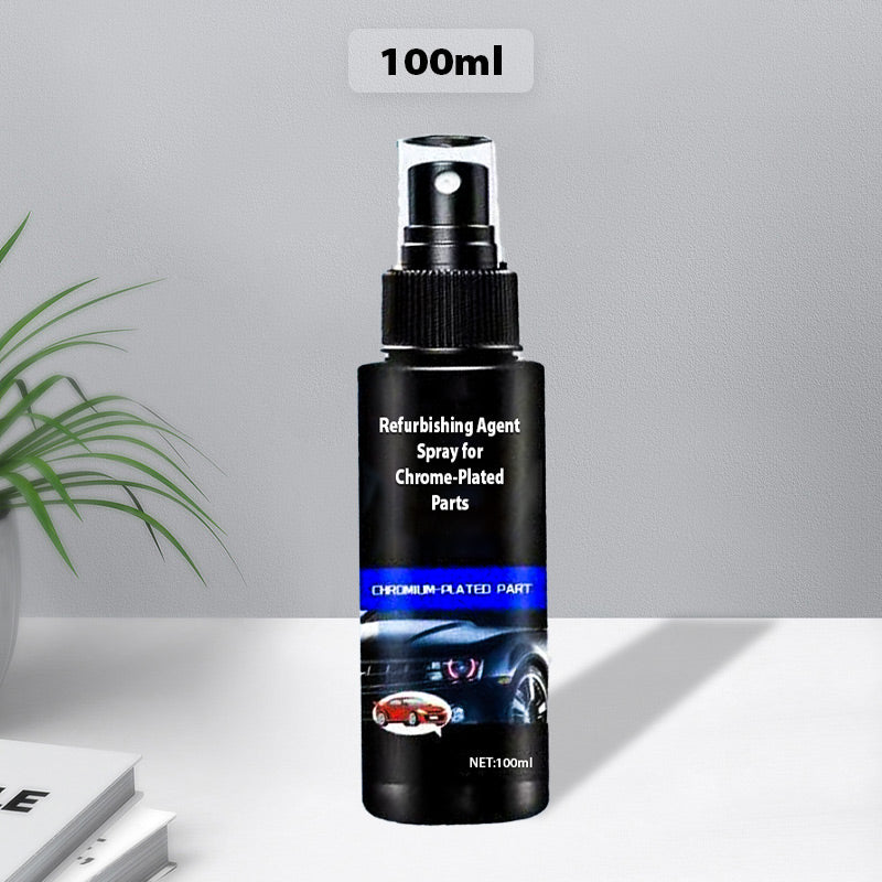 Renovierungsspray für verchromte Teile