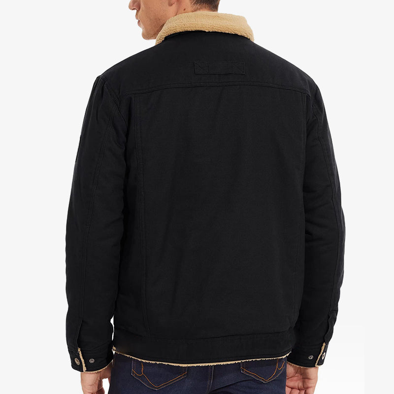🎁Weihnachten Verkauf 40% OFF⏳Herren Retro Western Winter Fleece Jacke
