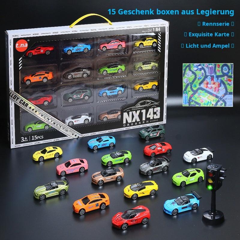 Legierung Auto Bounce Power Modell Spielzeug