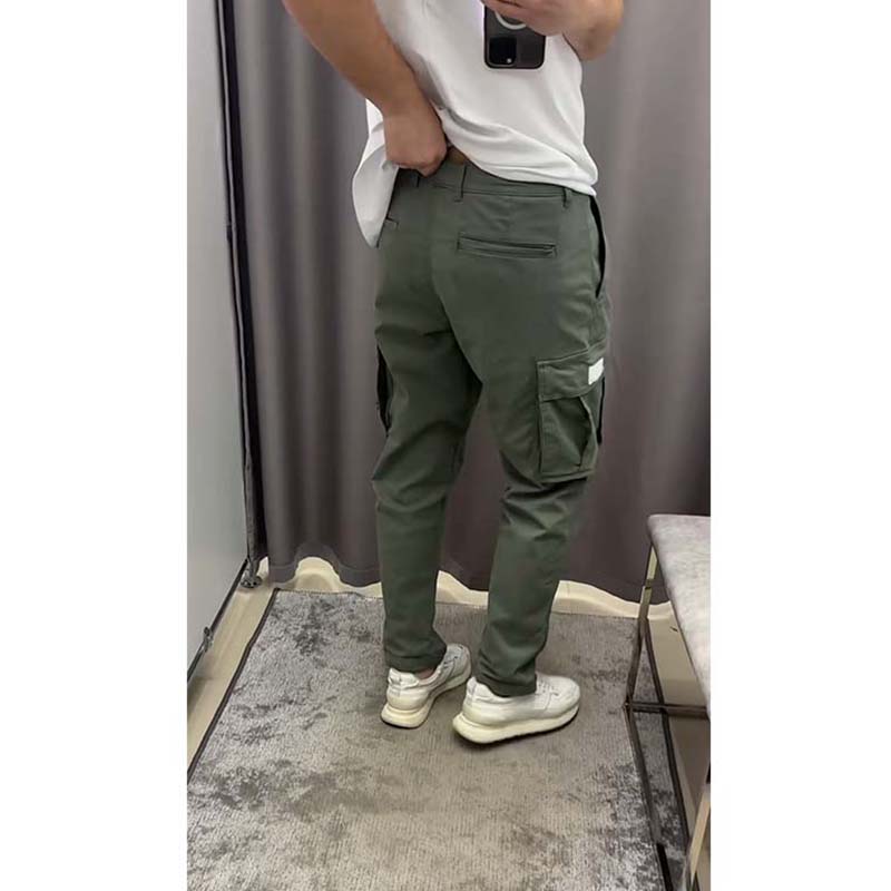 🎁Neuheiten 2025👖 Lässige Herren-Arbeitshose, einfarbig🍃 Letzter Tag mit 50 % Rabatt