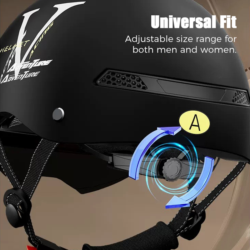 🛡️Atmungsaktiver, leichter und stoßfester Motorradhelm