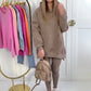 ✨Herbstverkauf 2025 – 50 % Rabatt💖💃Stilvolles Hoodie- und Hosenset für Damen