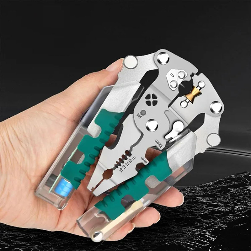 🔧 Multifunktionale faltbare elektrische Zangen