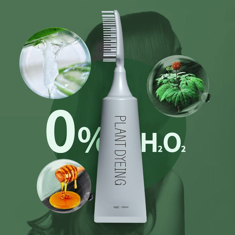 💇‍♀️ KAUFE 1 ERHALTE 1 GRATIS! ✨ Deutsche Pflanzenhaarfarbe für Salon-Perfekte Wurzeln – 100% Pflanzenkraft, Einfache Anwendung & Deckt Graues Haar In 5 Minuten 🌿