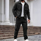 Herren-Retro-Zweiteiler (Jacke und Cargohose)【Kostenlose Lieferung】