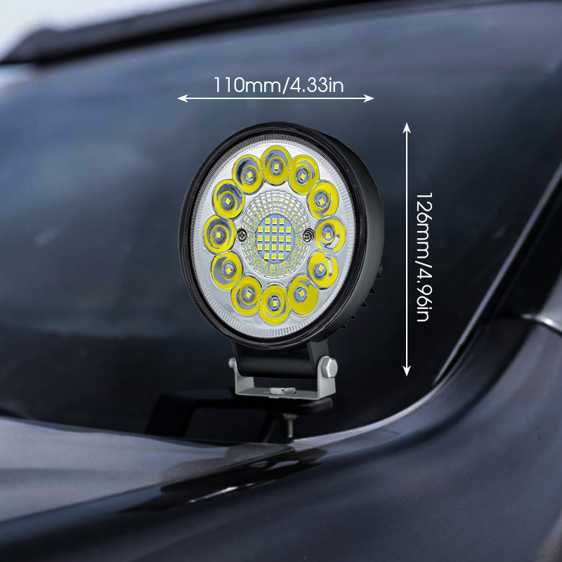 💡4-Zoll-LED-Pod mit 99 W für Offroad-Anwendungen✨