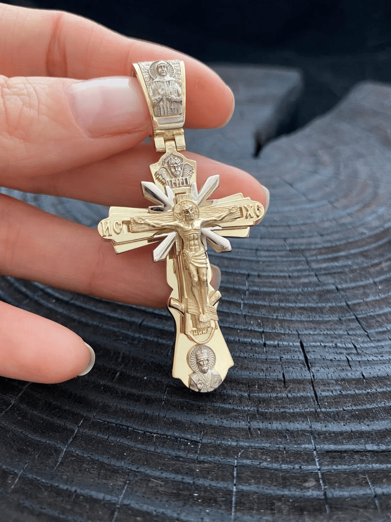 ⏰Letzter Verkaufstag!!⌛ Segen des Heiligen Jesus-Anhängers