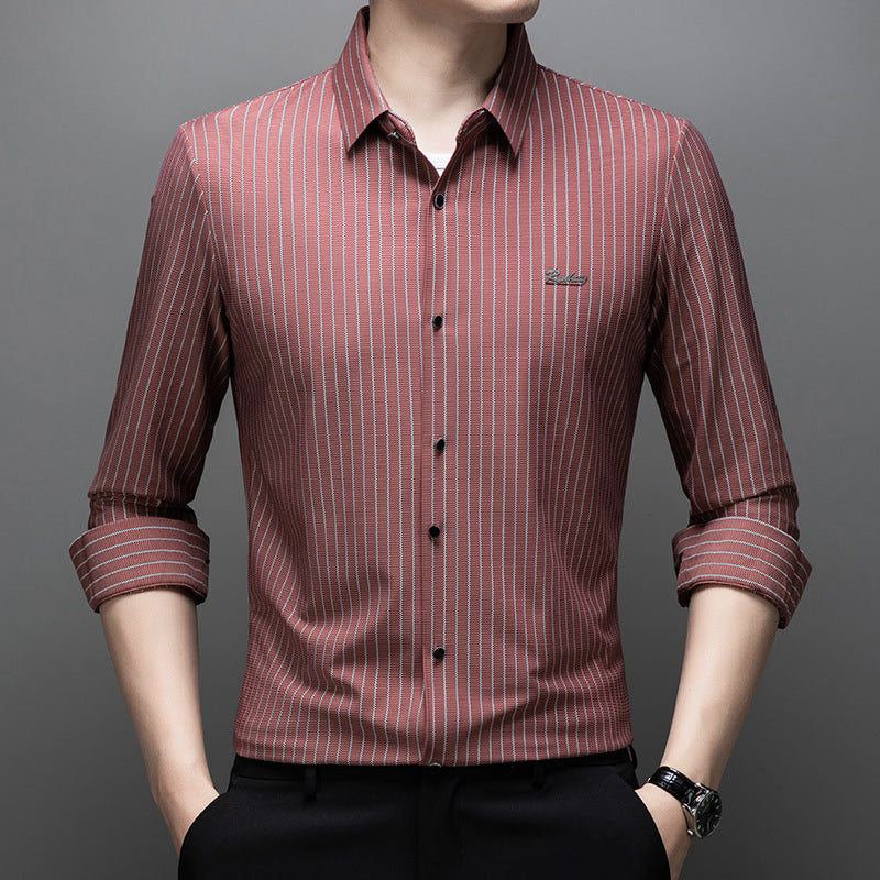 ⏳Begrenzte Zeit 50% Rabatt💥👔Klassisches gestreiftes Hemd für Herren