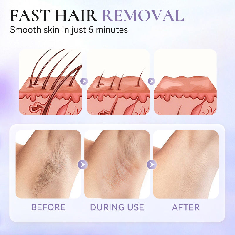 Natuelle Haarentfernungscreme Sanft