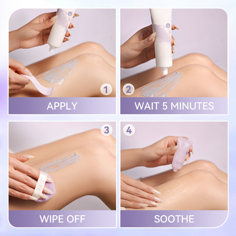 Natuelle Haarentfernungscreme Sanft